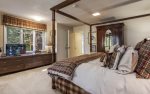 Lower level master suite with king bad and en-suite bath